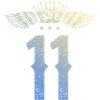 11 Number crown