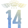 14 Number crown