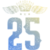 25 Zahl Krone