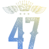47 Number crown