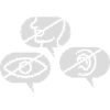 No seeing Hearing speak