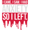 J’avais de l’anxiété en disant