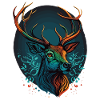 Deer head Design