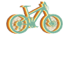 Fahrrad Fahrradfahrer Retro MTB