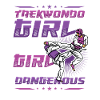 Arts Martiaux Filles Taekwondo