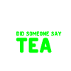 Teetrinker Tee Tasse Teebeutel Teetasse