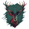 Tête de cerf