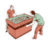 Tischfussball Tischkicker