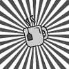 Sunburst Tea grey white-sunrise teacup