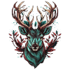 Cerf sauvage
