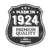 MADE IN 1924