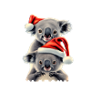 Official Christmas Sleeping Shirt Koala