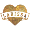 Larissa Hearts Gold