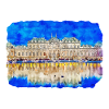 Vienne Autriche Aquarelle Illustration