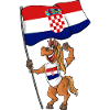 Kroaten Fan Pferd