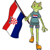 Croatian Fan Frog
