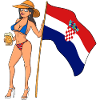 Hot Fan Girl Croatia