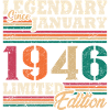 Legendary January 1946 limited edition