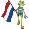 Dutch Fan Frog