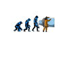 Flugzeug Mechaniker Evolution