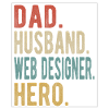 Web Designer Papa Husband Hero