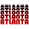Atlanta Neon Typo Grid