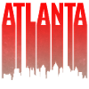 Atlanta Skyline Gradient