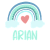 Arian Nom Rainbow Baby