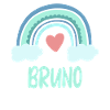 Bruno Nom Rainbow Baby