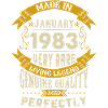 Janvier 1983 Millésime anniversaire