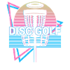 Disc Golf Player Retro