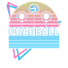 Quadball Player Retro