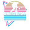 Boccia player retro
