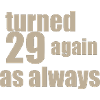 29 again birthday