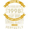 Janvier 1998 Millésime anniversaire