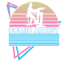 Comic artist retro