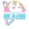Square Dance Square Dancing Retro