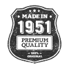 HERGESTELLT 1951