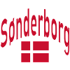 Drapeau de Sønderborg Danemark