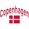 Copenhagen Denmark flag