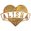 Alisha Hearts Gold