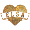 Elsa Hearts Gold