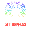 Sit Happens Funny Yoga