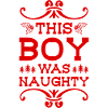 Boy was Naughty