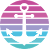 Retro Sun Anchor