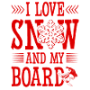 I love Snowboarding