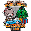 Christmas Wonderful Catmas Time