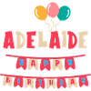 Adélaïde t-shirt joyeux anniversaire joyeux anniversaire