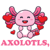 Axolotl Axolotl Tiergeschenk