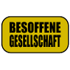 Besoffene Gesellschaft Warnschild Warnung lustig